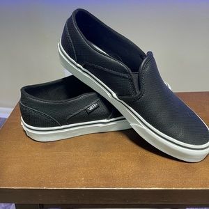 Vans Slip-On Perf Leather Shoe